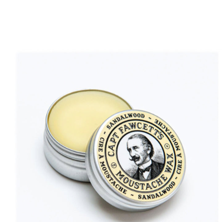 Captain Fawcett Moustache Wax – Sandelwood Captain Fawcett Moustache Wax – Sandelwood