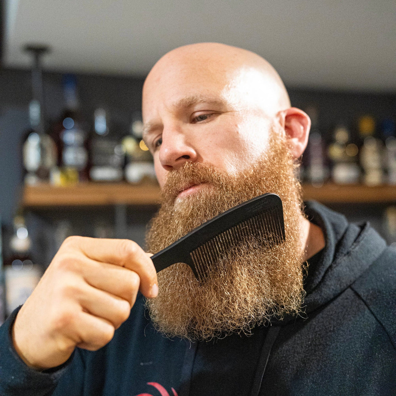 Chicago Comb Co. Hair Comb Model No. 14 – Carbon Fiber Chicago Comb Co. Hair Comb Model No. 14 – Carbon Fiber