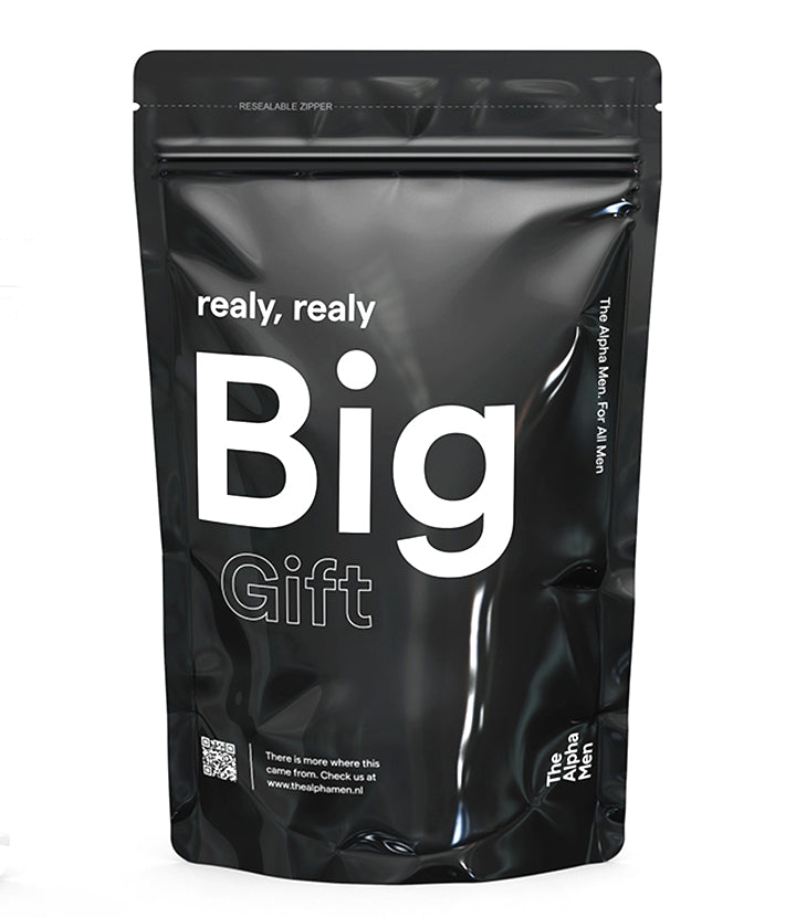 The Alpha Men Gift Wrap Bag The Alpha Men Gift Wrap Bag