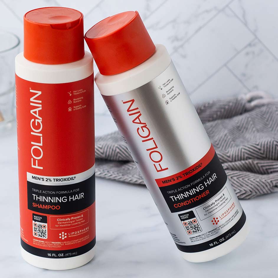 Foligain Triple Action Shampoo for Thinning Hair (2% Trioxidil) Foligain Triple Action Shampoo for Thinning Hair (2% Trioxidil)