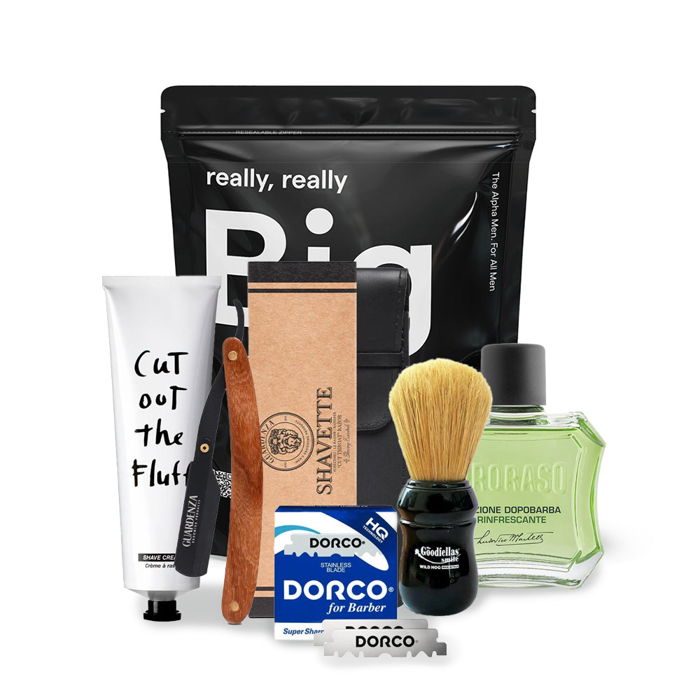 The Alpha Men Shavette Starterkit The Alpha Men Shavette Starterkit