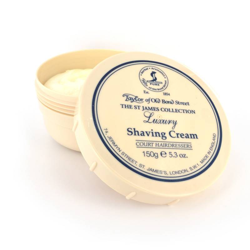 Taylor of Old Bond Street Shaving Cream – St. James Collection Taylor of Old Bond Street Shaving Cream – St. James Collection