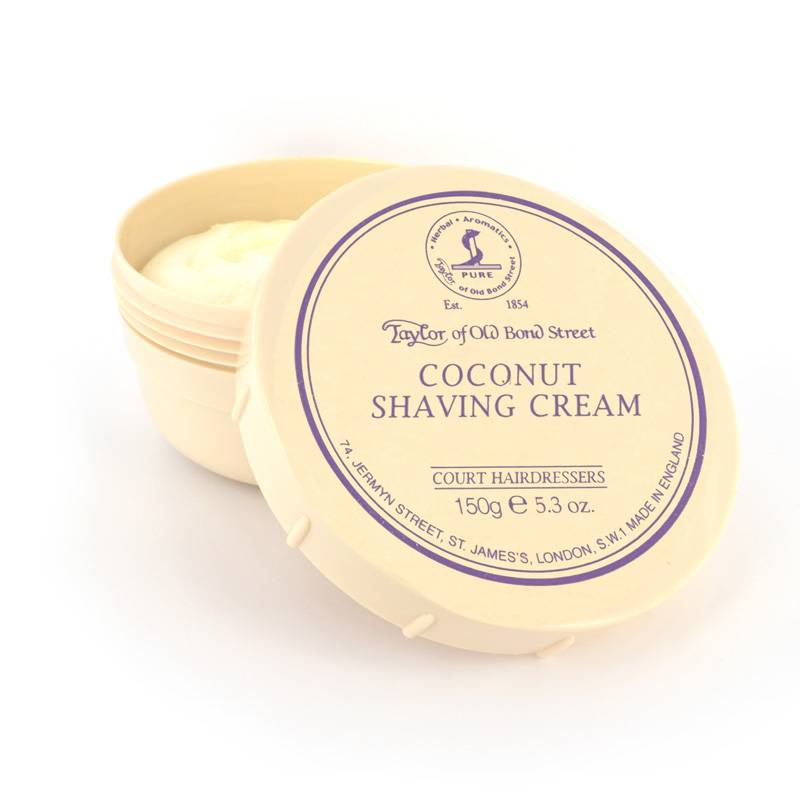 Taylor of Old Bond Street Shaving Cream – Coconut Taylor of Old Bond Street Shaving Cream – Coconut