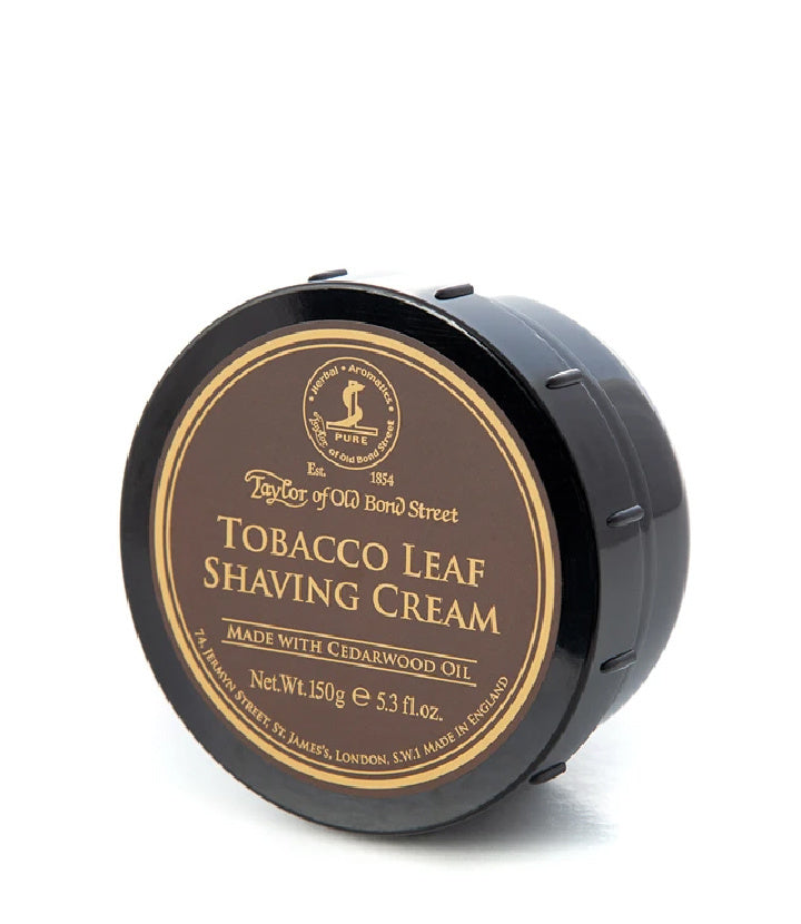Taylor of Old Bond Street Shaving Cream – Tobacco Leaf Taylor of Old Bond Street Shaving Cream – Tobacco Leaf