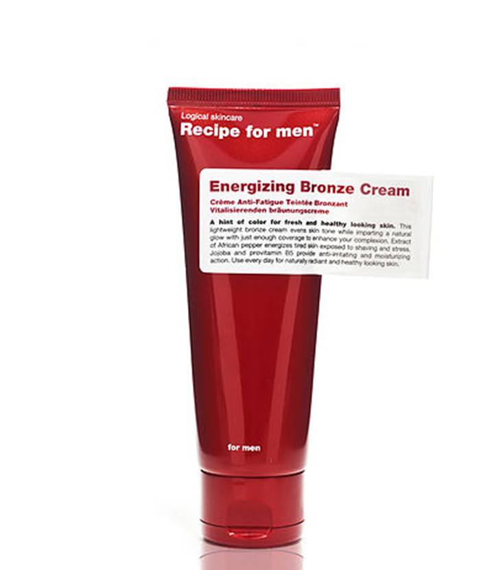 Recipe for Men Energizing Bronze Cream Recipe for Men Energizing Bronze Cream