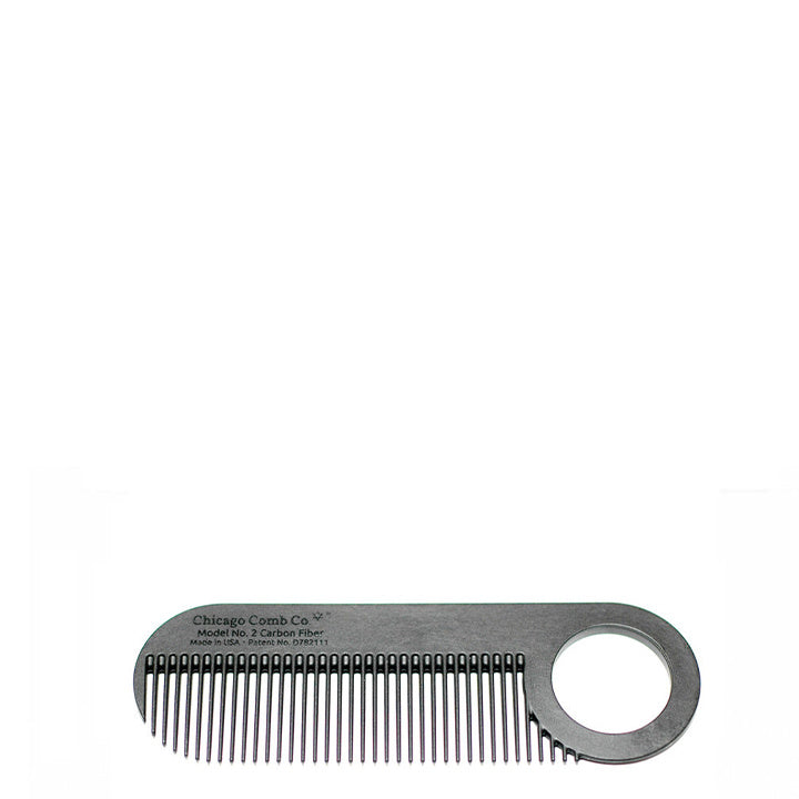 Chicago Comb Co. Beard Comb Model No. 2 – Carbon Chicago Comb Co. Beard Comb Model No. 2 – Carbon