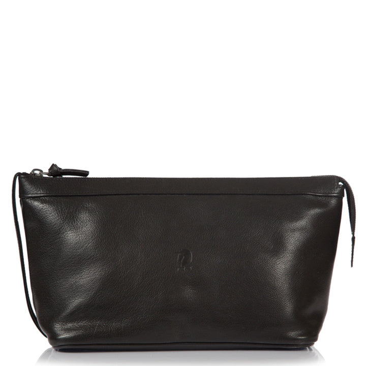 Mariella Martinato Buffalo Leather Medium Wash Bag Mariella Martinato Buffalo Leather Medium Wash Bag
