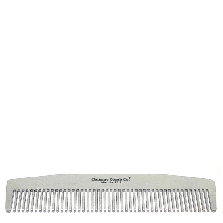 Chicago Comb Co. Hair Comb Model No. 3 – Stainless Steel Chicago Comb Co. Hair Comb Model No. 3 – Stainless Steel