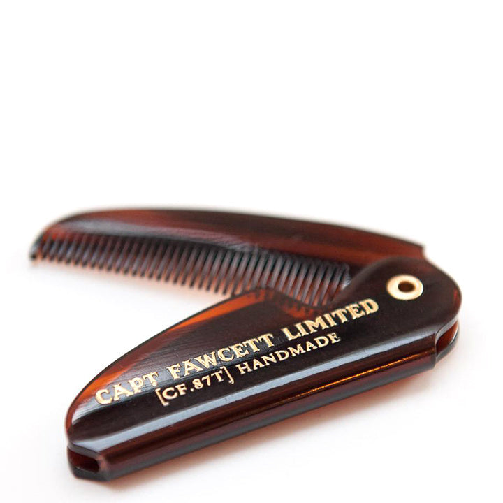 Captain Fawcett Foldable Moustache Comb Captain Fawcett Foldable Moustache Comb