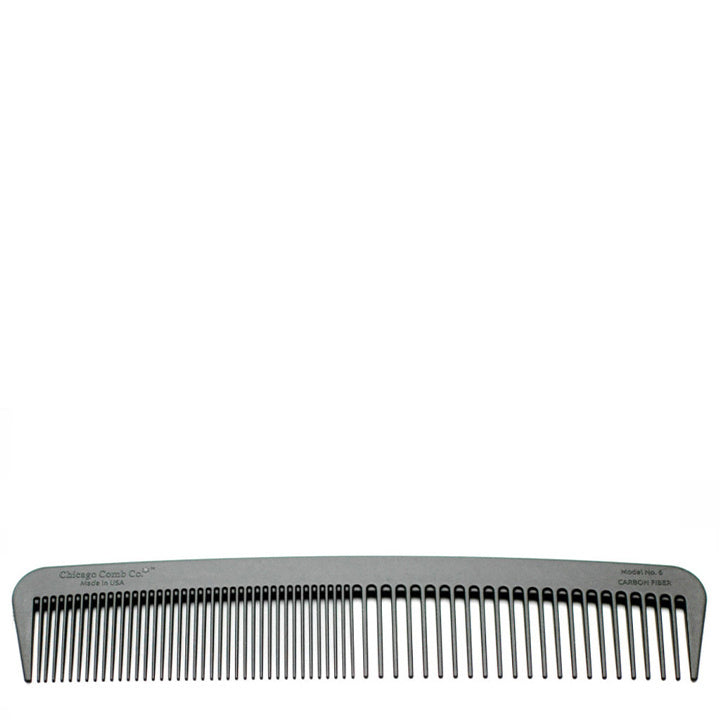 Chicago Comb Co. Hair Comb Model No. 6 – Carbon Fiber Chicago Comb Co. Hair Comb Model No. 6 – Carbon Fiber