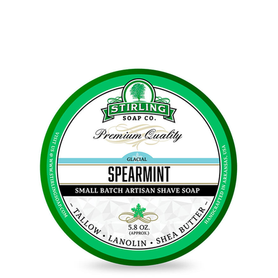 Billede af Barbersæbe - Glacial Spearmint