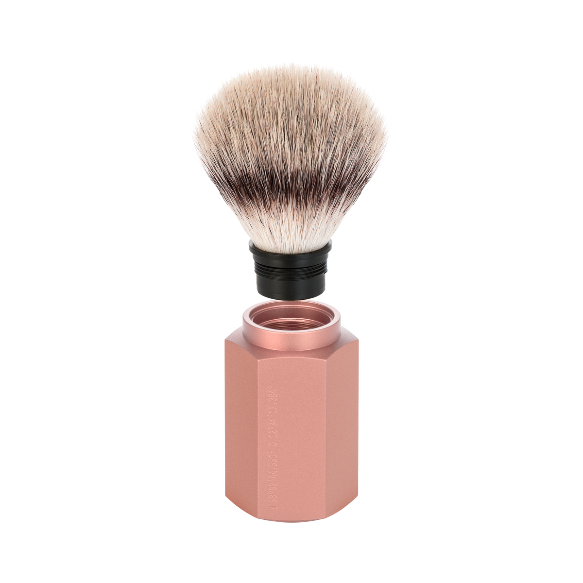 Barberbørste Hexagon Silvertip Fibre® Sunrise
