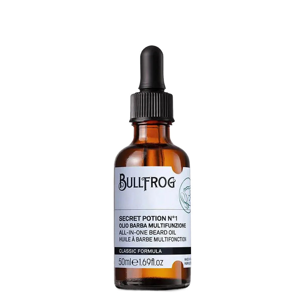 Bullfrog Alt-i-en Skægolie – Hemmelig Eliksir Nr.1