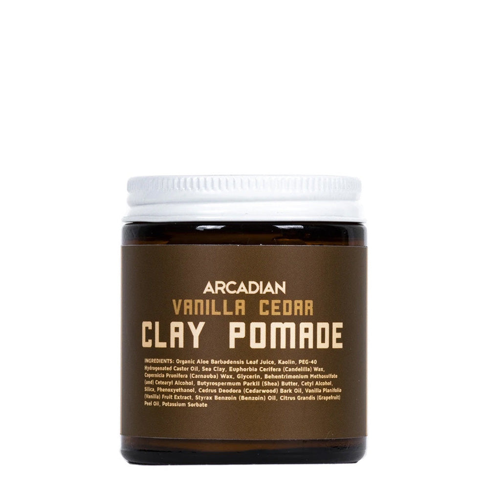 Arcadian Vanilje Cedertræ Clay Pomade