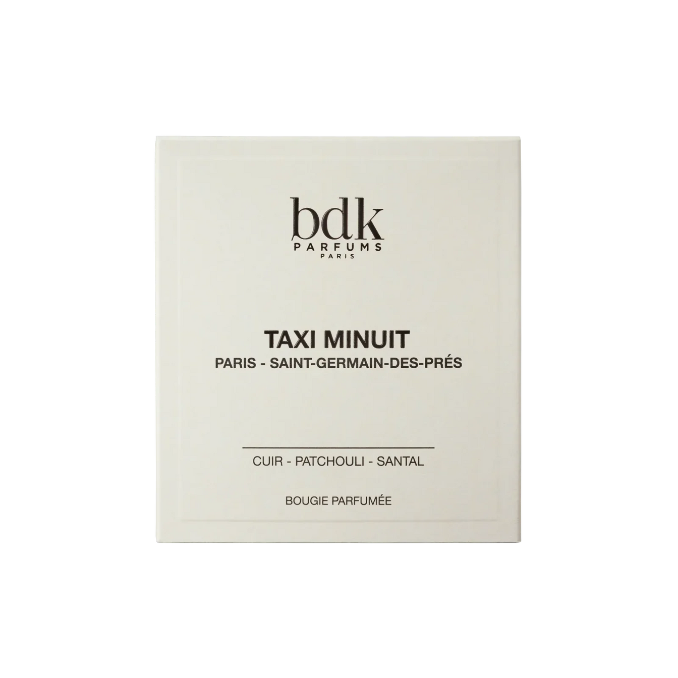 Scented Candle – Taxi Minuit