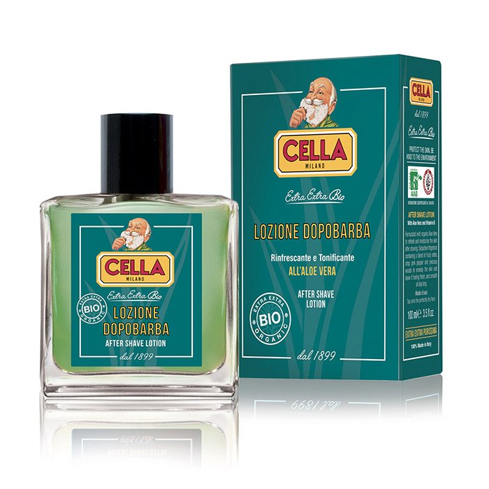 Cella Milano Økologisk aftershave lotion – Aloe Vera
