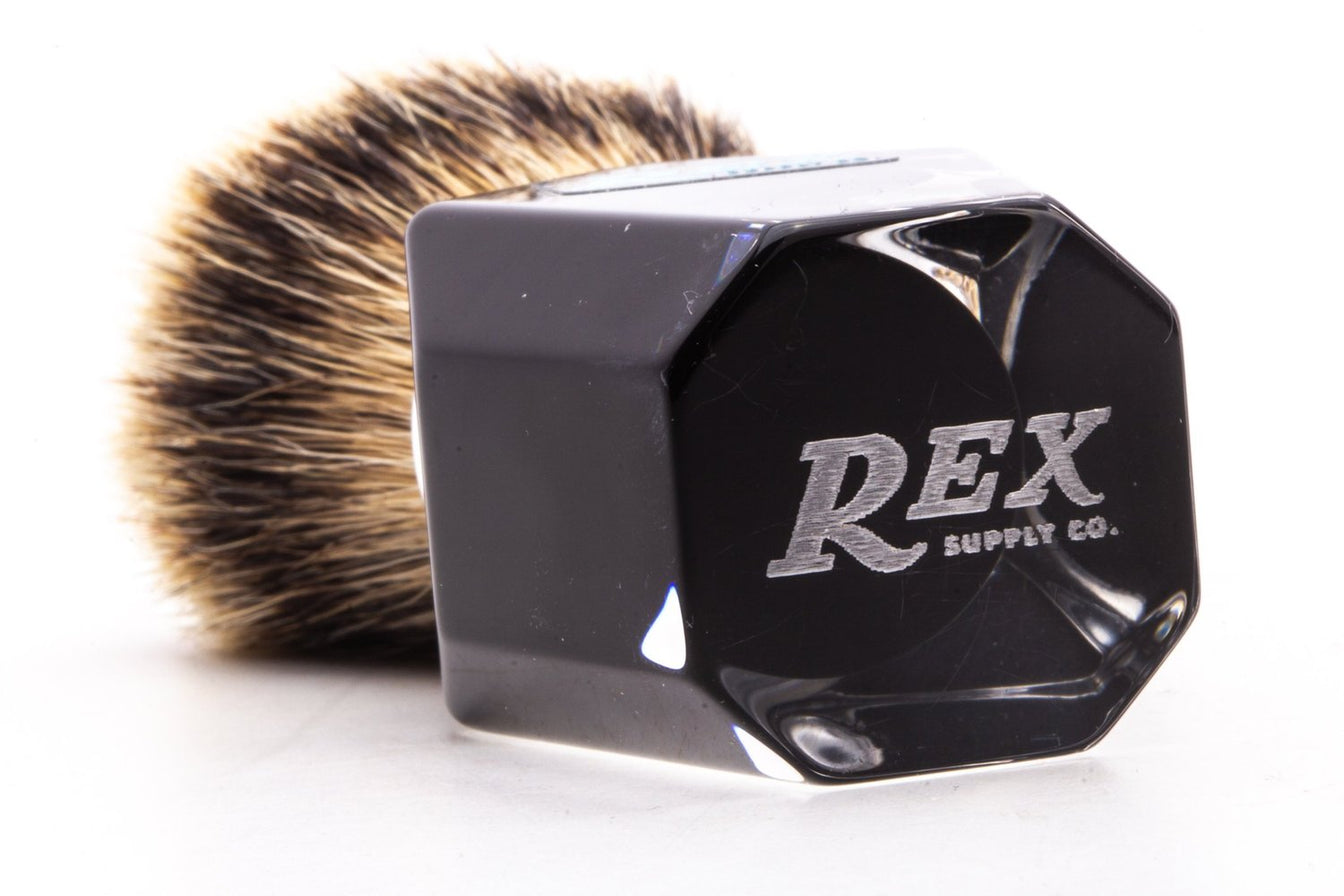 Rex Supply Co. Shaving Brush Deco – Manchurian Badger