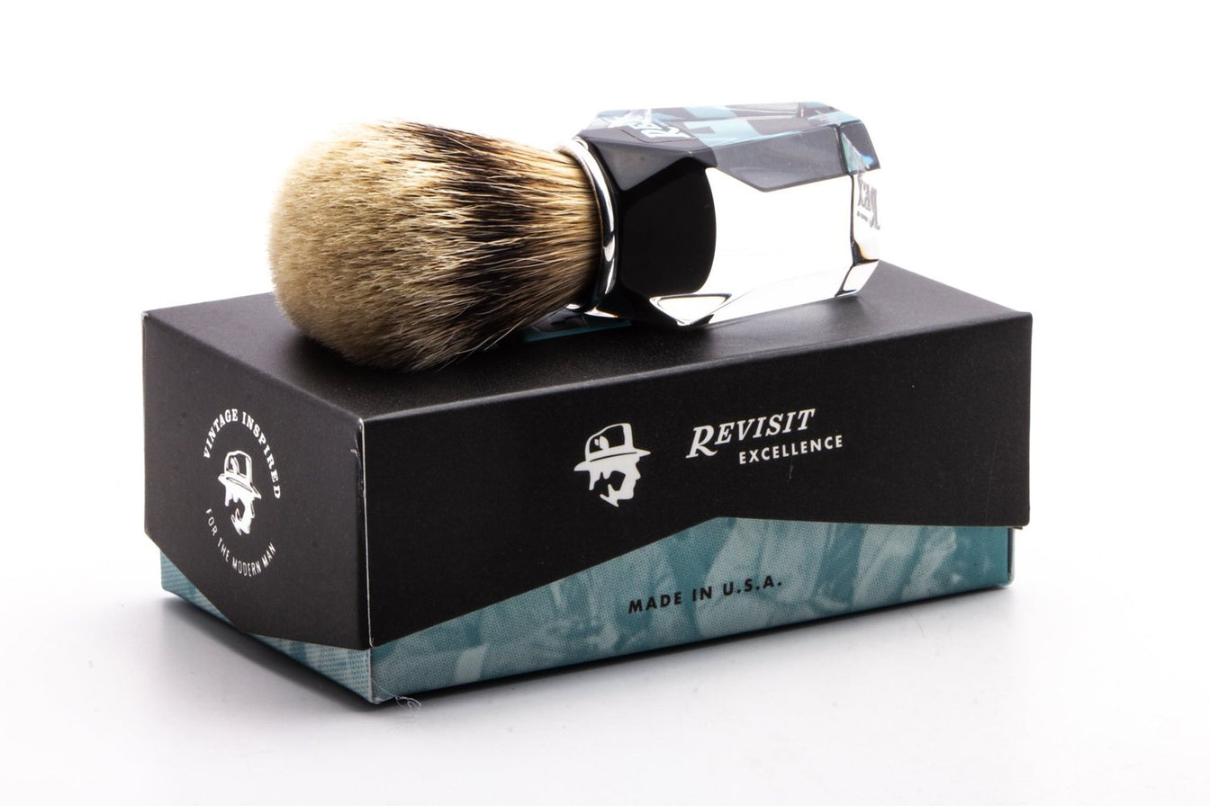 Rex Supply Co. Shaving Brush Deco – Manchurian Badger