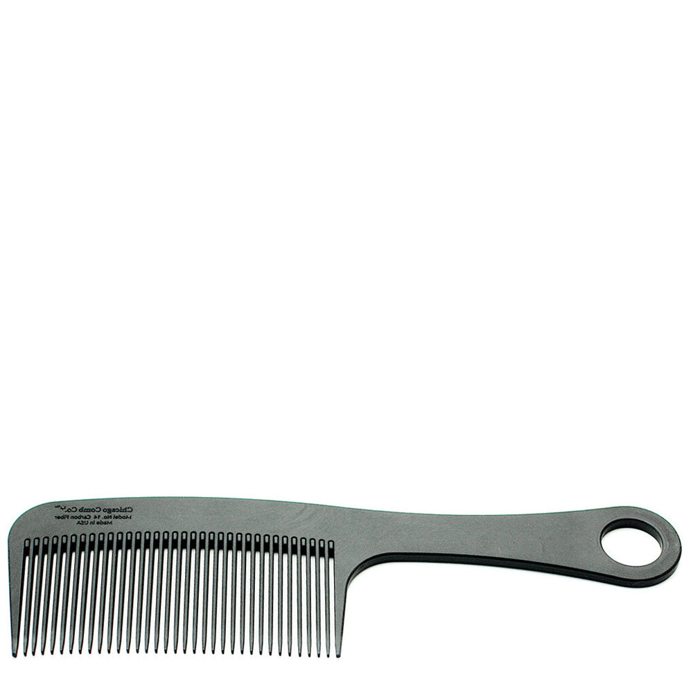 Chicago Comb Co. Hårkam Model No. 14 – Carbon Fiber