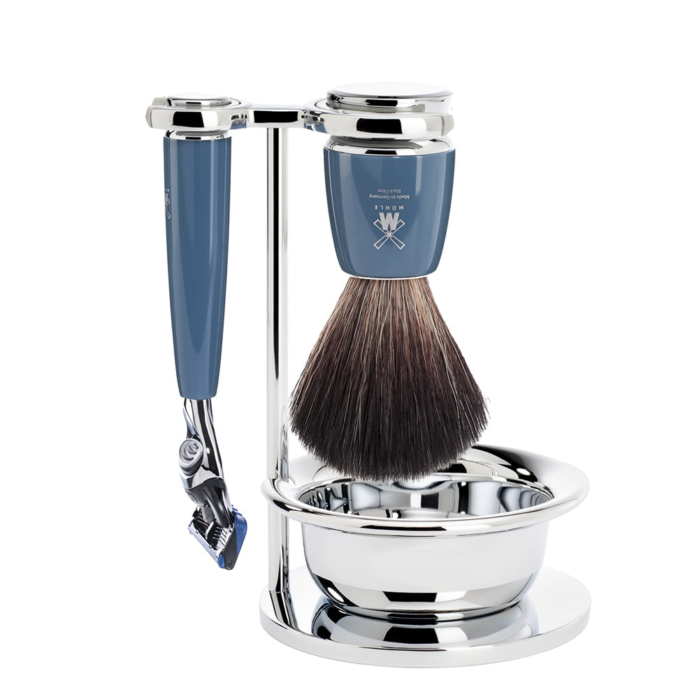 Barbersæt Rytmo 4-delt - Petrol