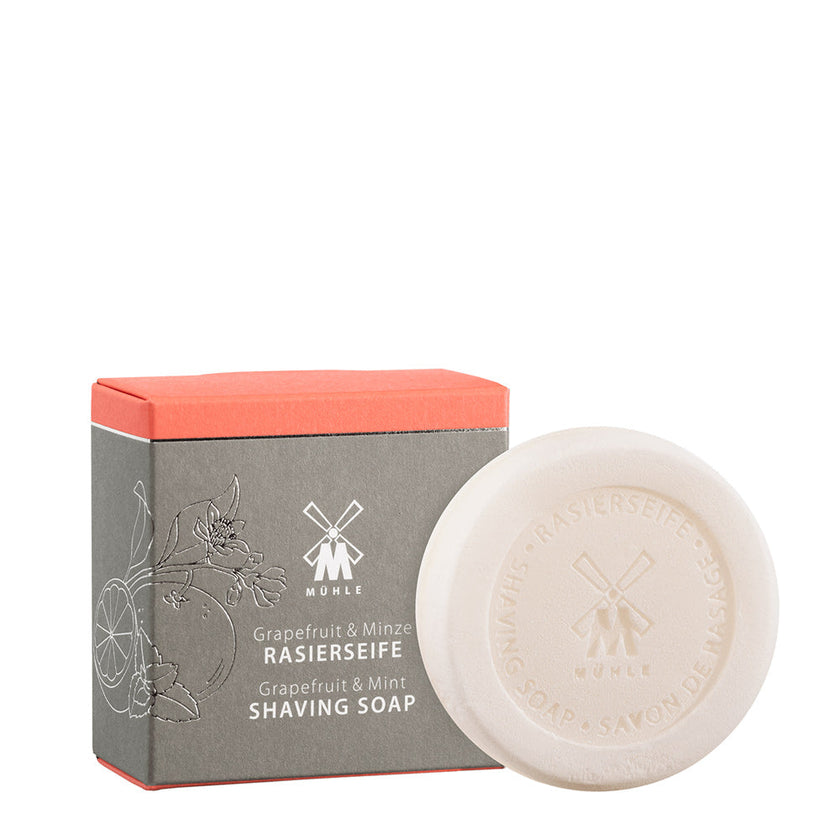 Grapefrugt & Mynte Barbersæbe 65g Genopfyldning