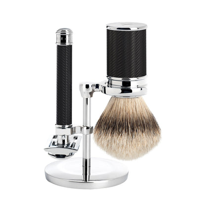 Billede af Shaving Set Traditional - Safety razor - Black