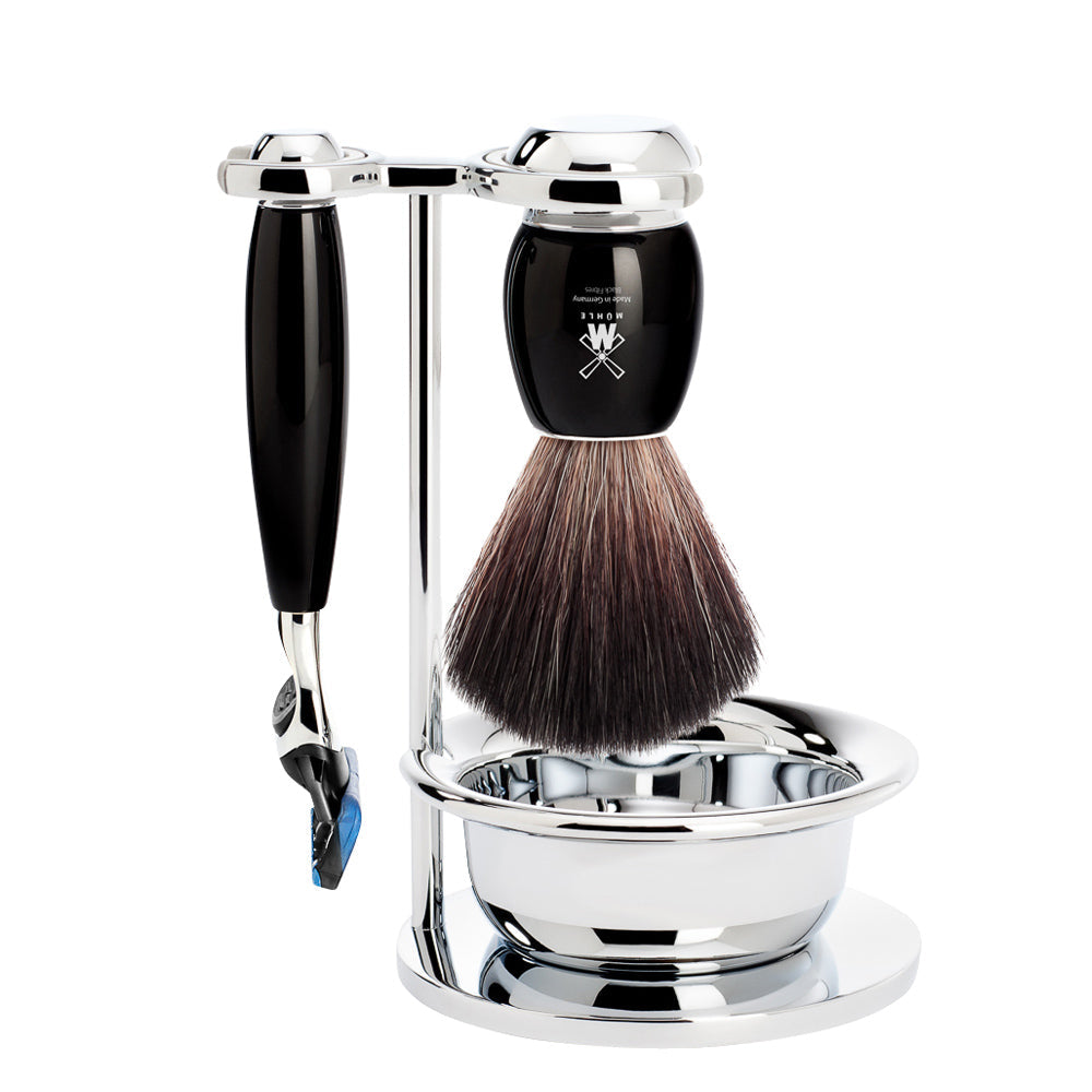 Barbersæt Vivo 4-delt - Sort