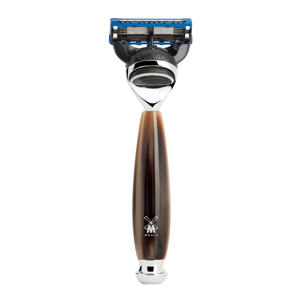 Barbersæt Vivo 4-dele - Horn Brun