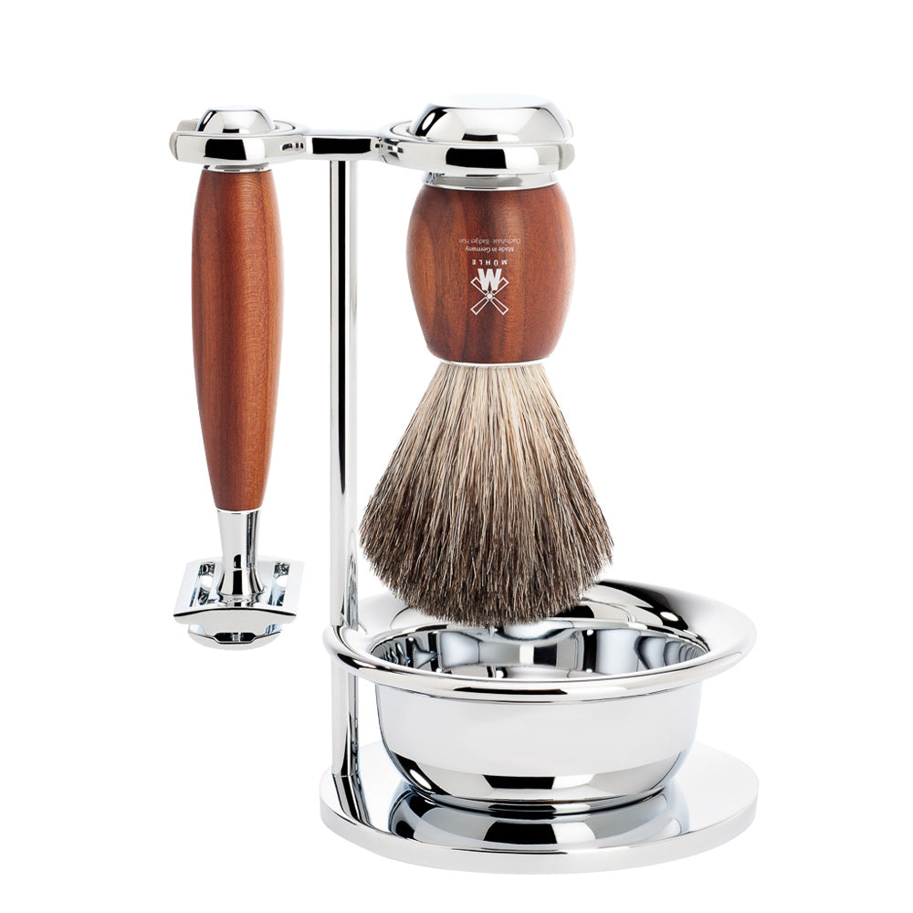 Barbersæt Vivo 4-delt - Blommetræ