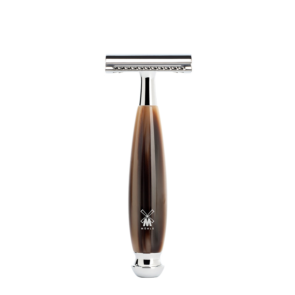 Barbersæt Vivo 4-dele - Horn Brun