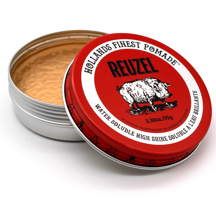 Rød Højglans Pomade 
