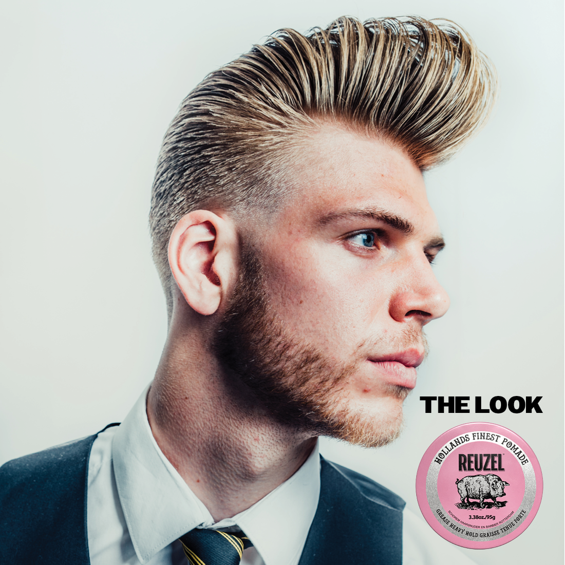 Pink Grease Heavy Hold Pomade 