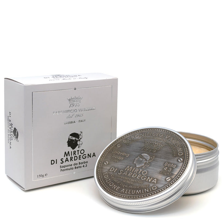 Saponificio Varesino Scheerzeep – Mirto di Sardegna 150 g