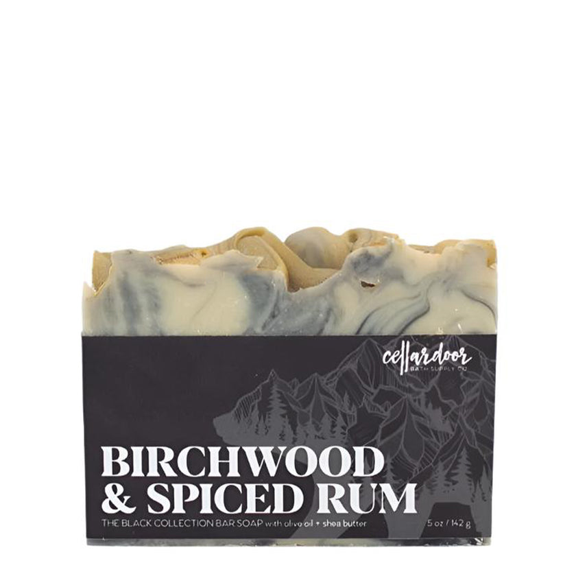 Cellar Door Sæbebar – Birchwood & Krydrede Rom
