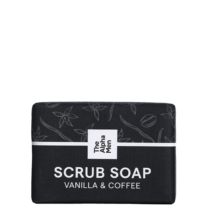 The Alpha Men Scrub Soap – Vanilla & Coffee