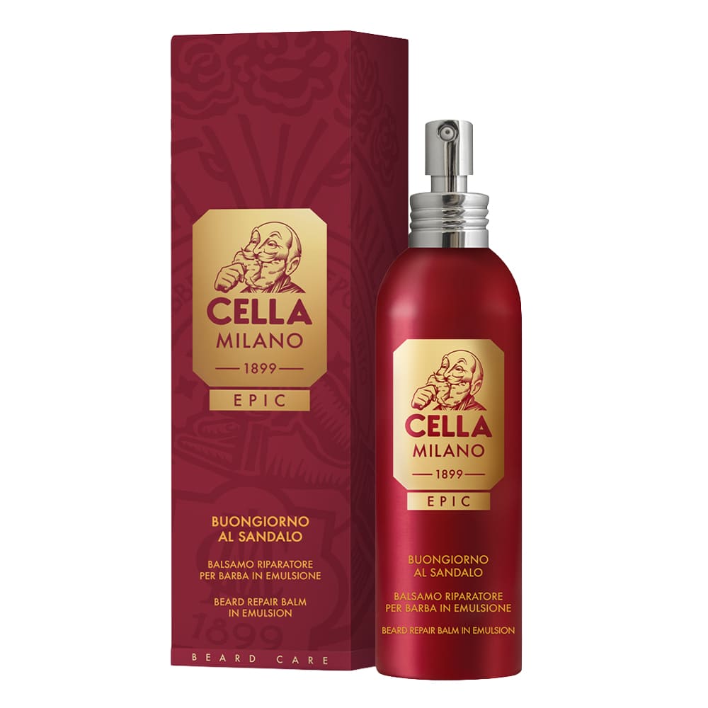 Cella Milano Epic Skægbalsam – Buongiorno al Sandalo