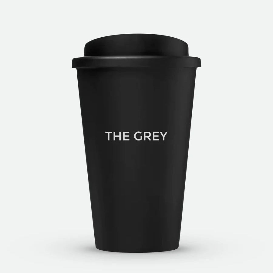 The Grey Recycled double wall Coffee Mug