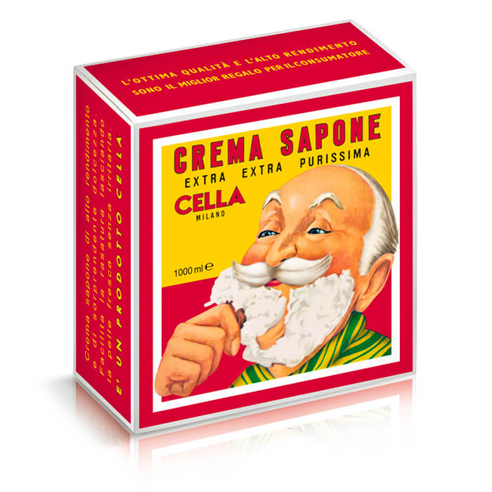 Cella Milano Barbercreme – Professionel størrelse