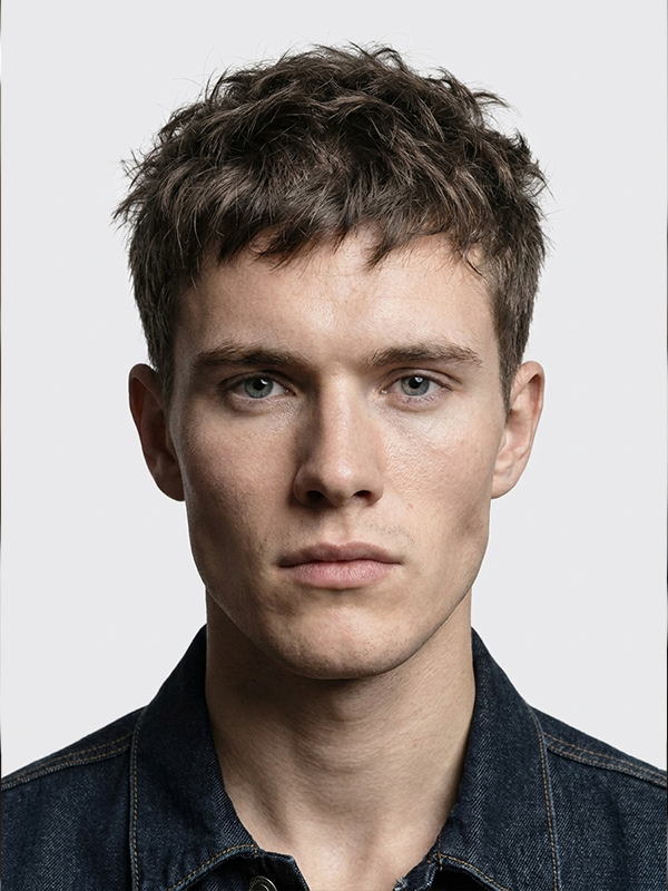 Før — Crew cut frisure