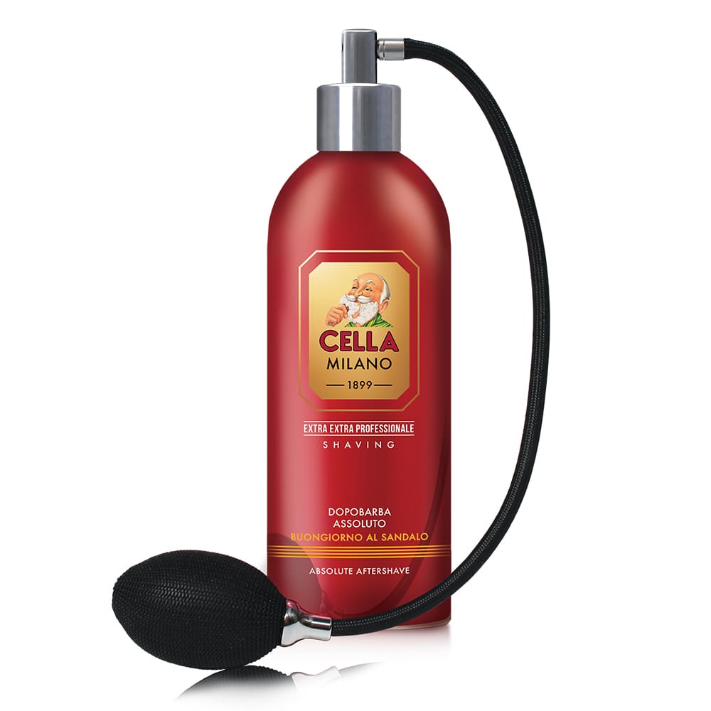 Cella Milano Aftershave med forstøver – Buongiorno al Sandalo