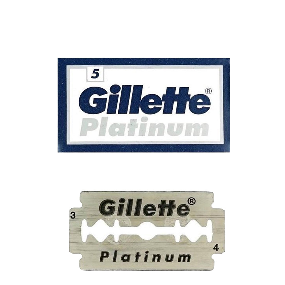 Gillette Platinum Dobbeltkantede Blade