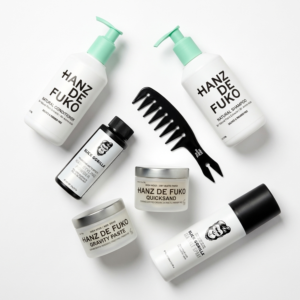 The Alpha Men Textured Fringe Signature Kit