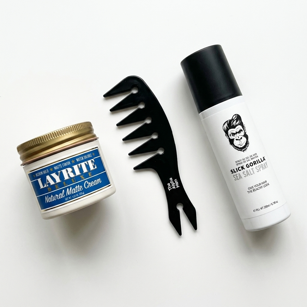 The Alpha Men Curtains Hairstyle Essentials