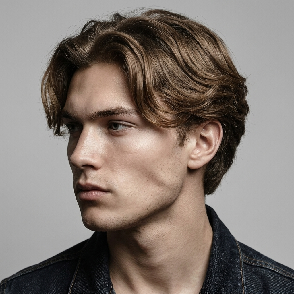 The Alpha Men Curtains Hairstyle Complete