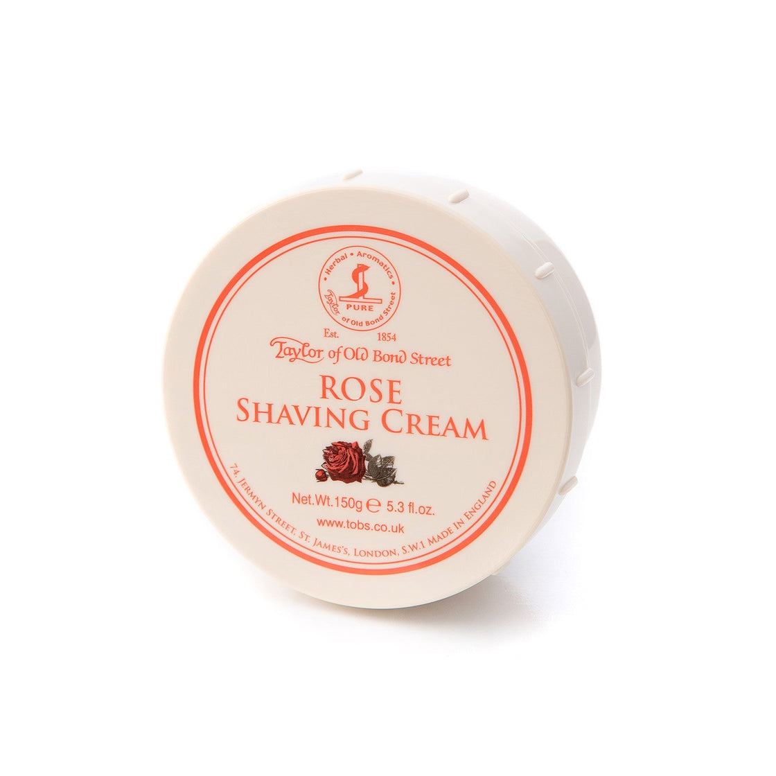 Taylor of Old Bond Street Rose scheercreme 150 g