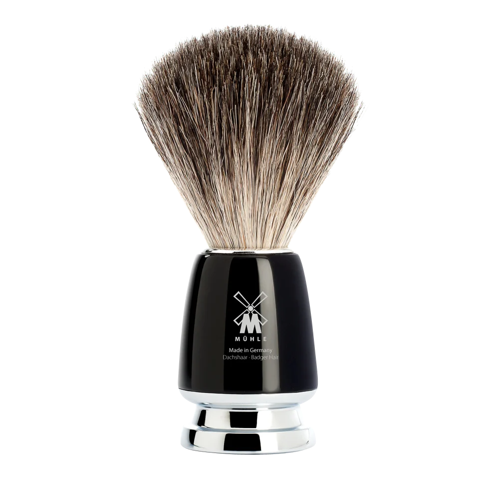 Mühle Rytmo Safety Razor Shaving (4 pc.) – Pure Badger – Black