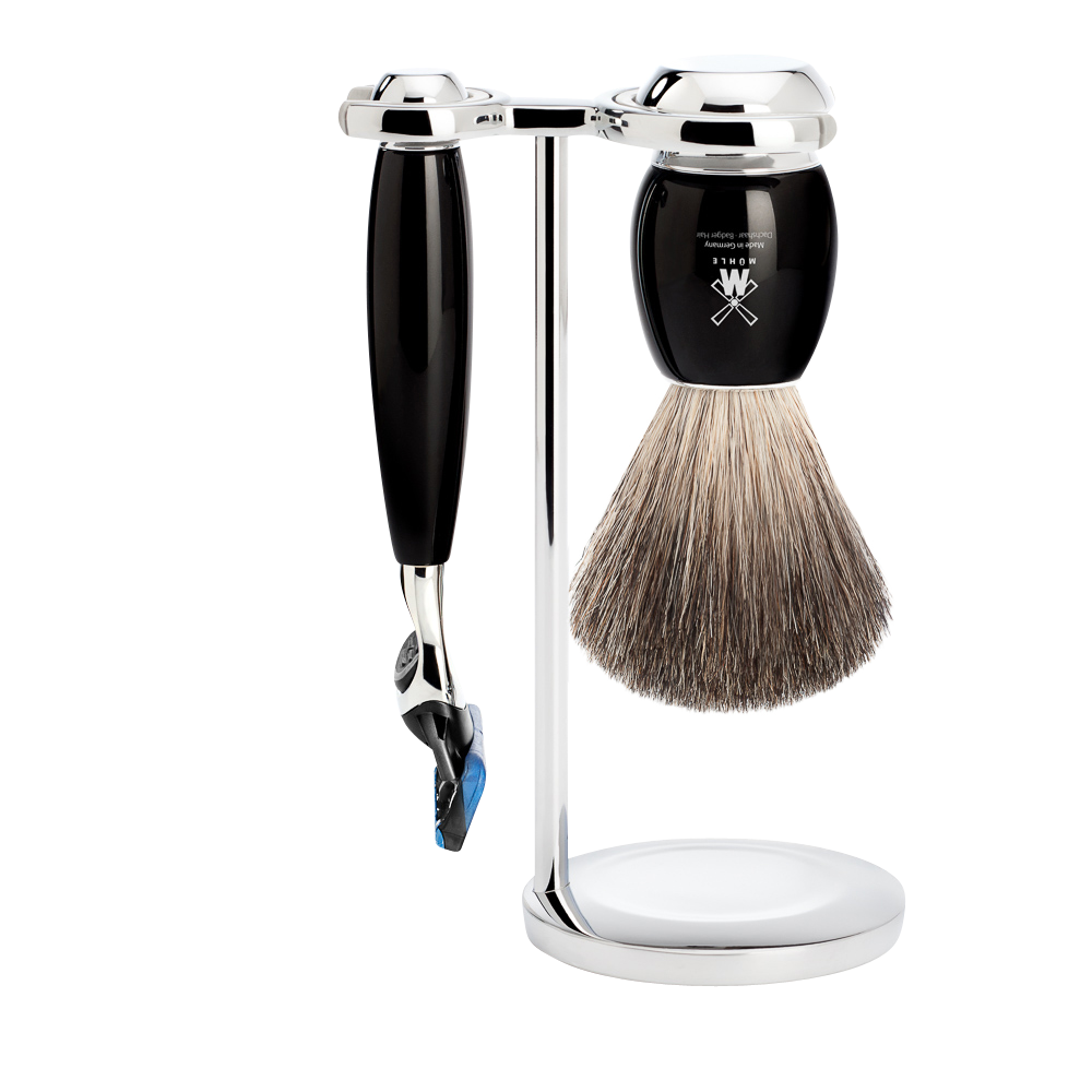 Barbersæt Vivo 3-dele - Sort