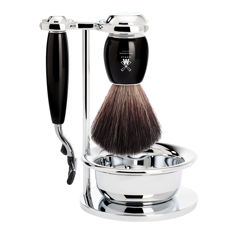 Barbersæt Vivo 4-delt - Sort