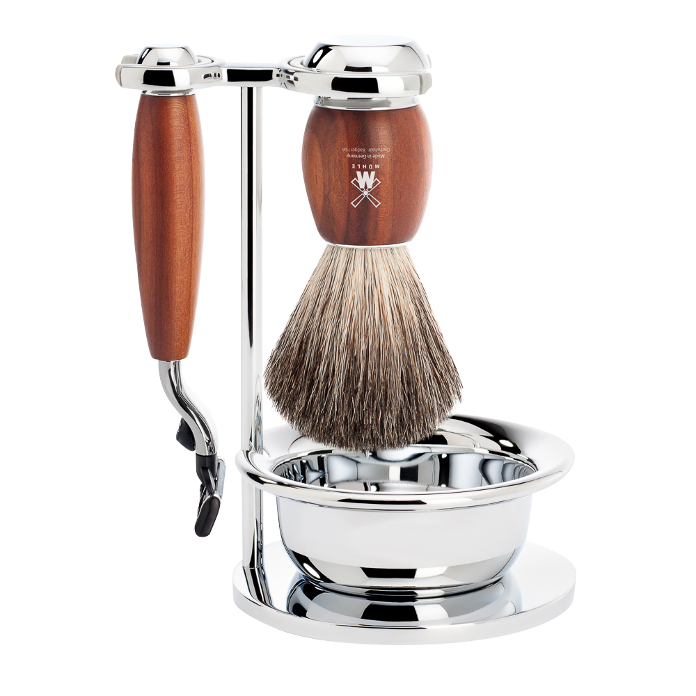 Barbersæt Vivo 4-delt - Blommetræ