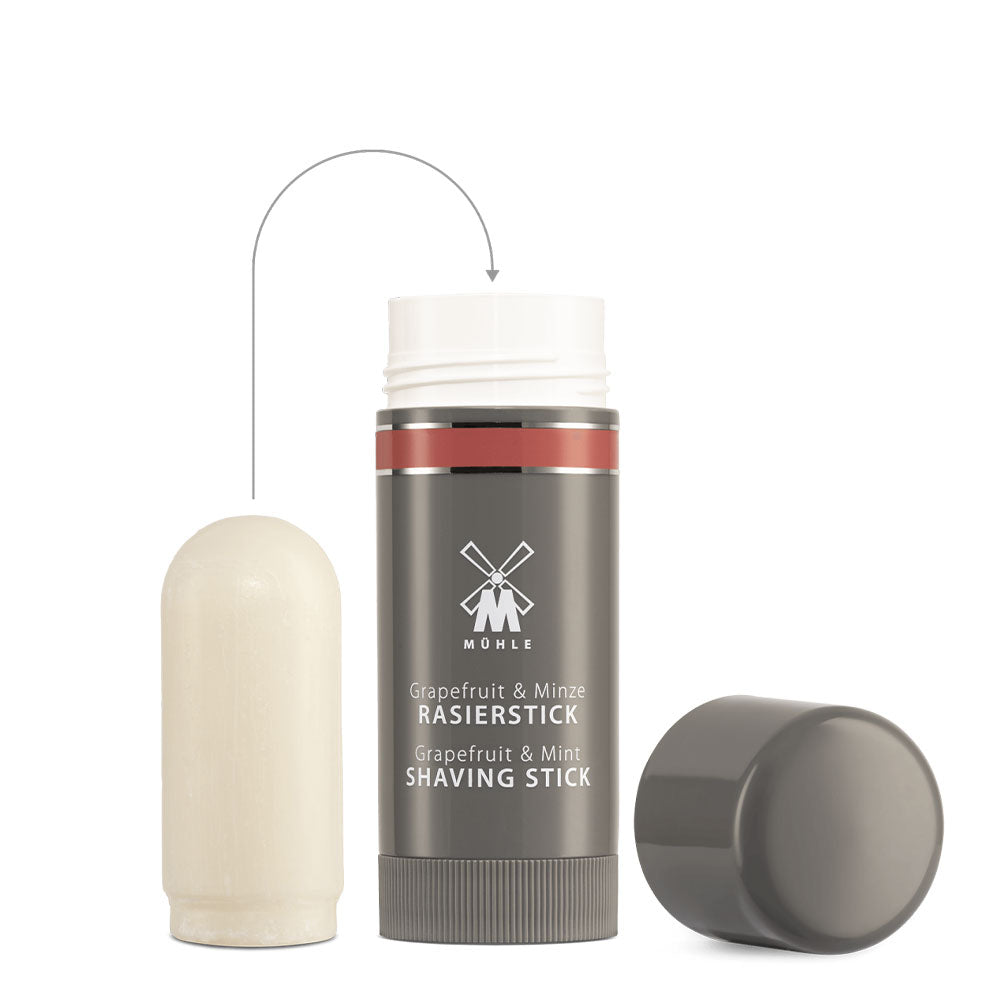 Barbersæbe Stick Refill Grapefrugt & Mynte, 65g